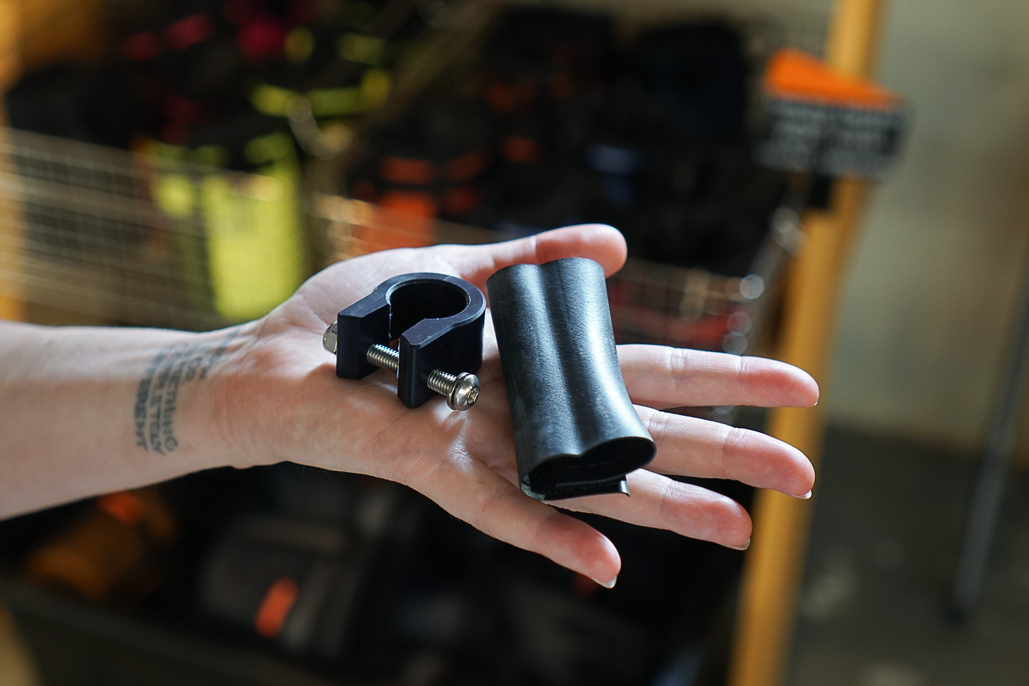 Seat Post Clamp for Mr. Fusion | Rockgeist Bikepack USA