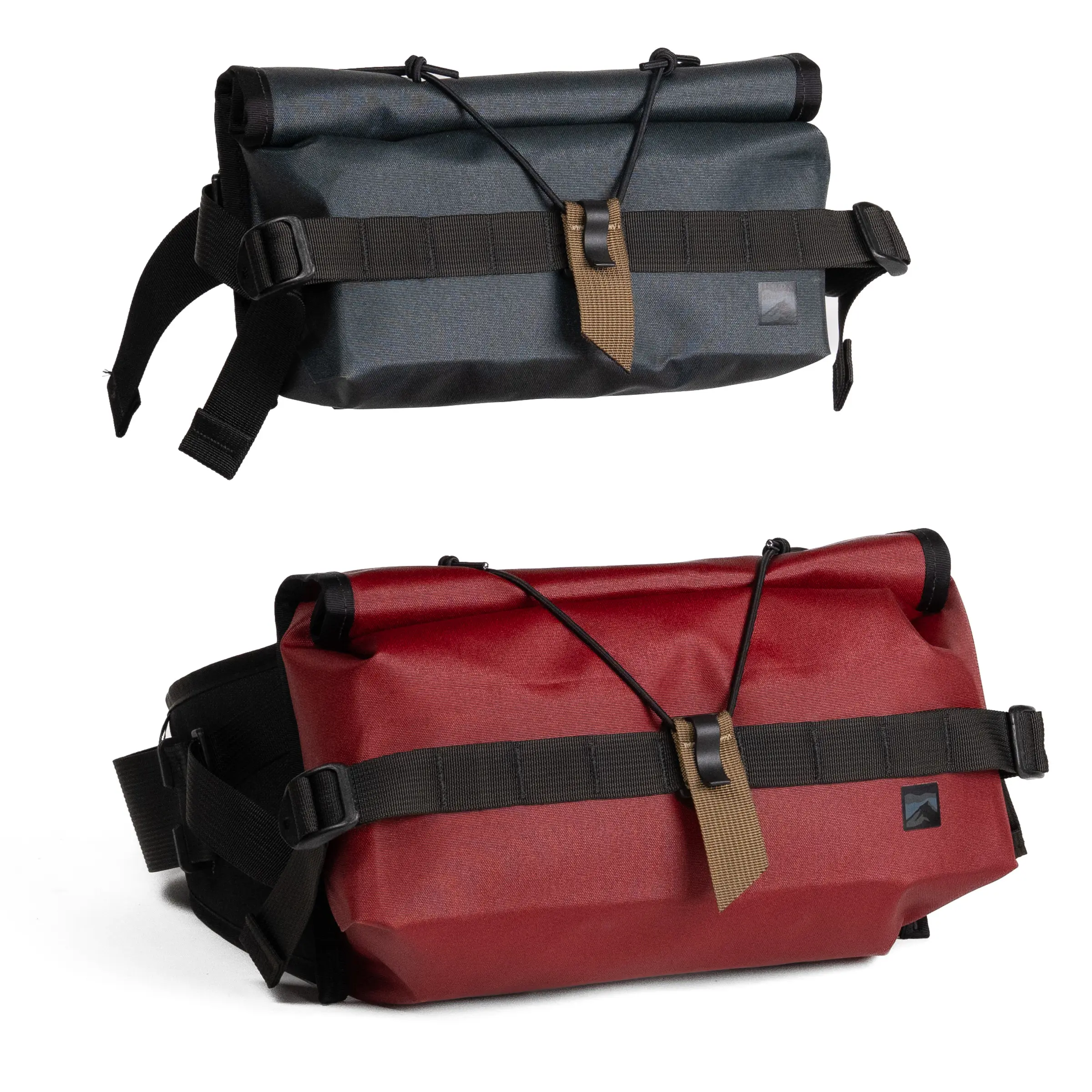 Big and Little Dumpling bikepacking hip pack