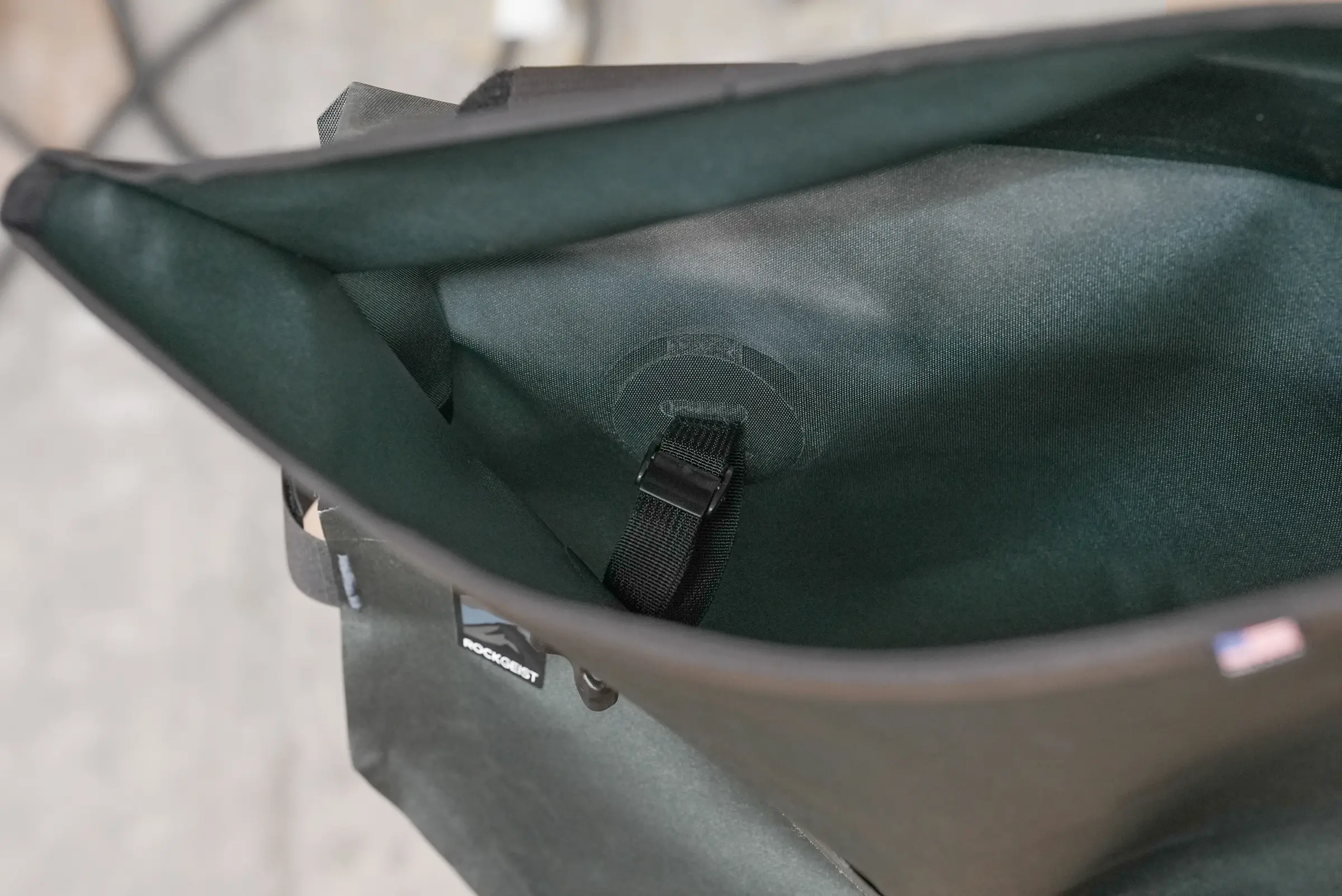 52Hz Waterproof Framebag | Roll Top | Rockgeist Bikepack USA