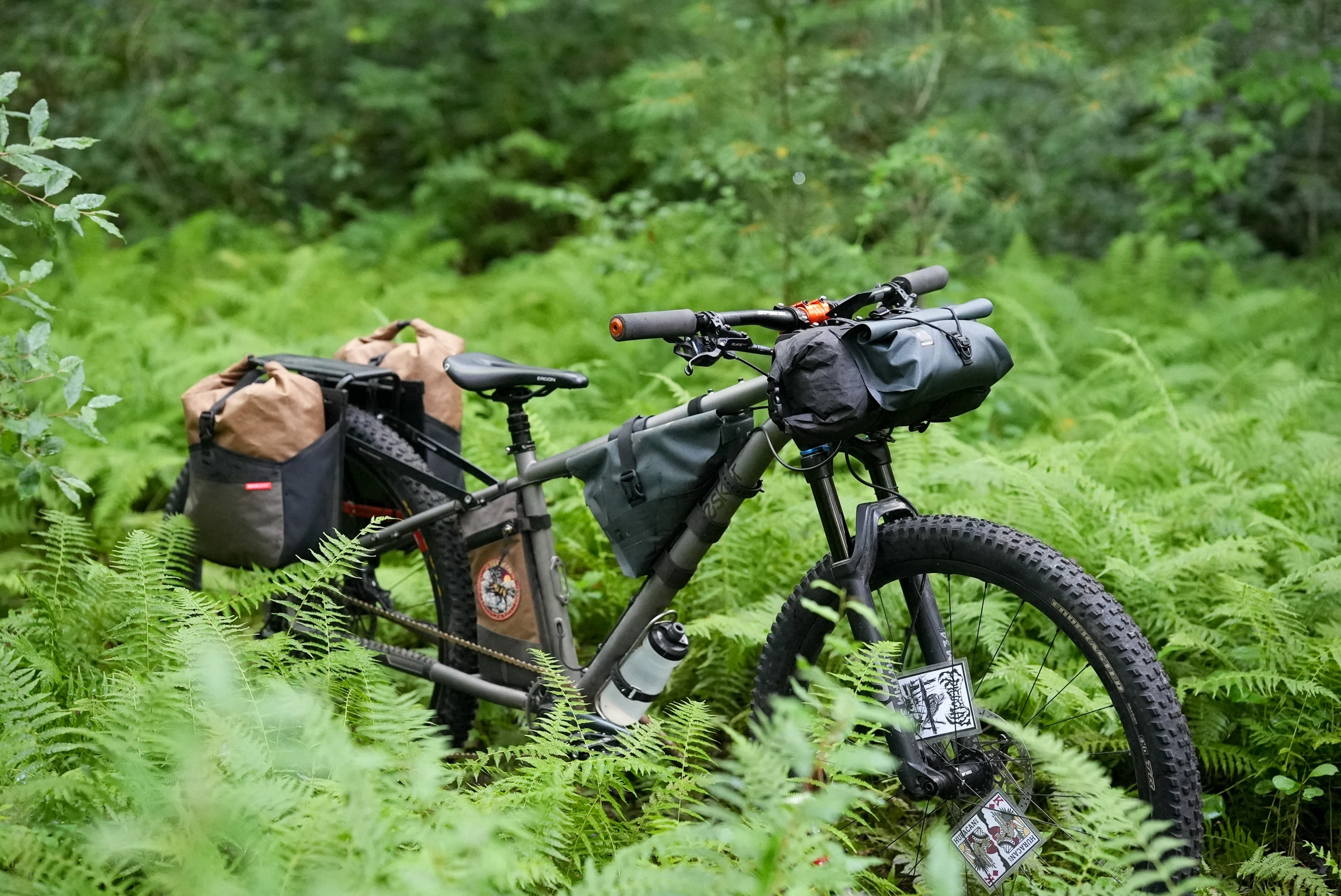 Barjam Cradle bikepacking